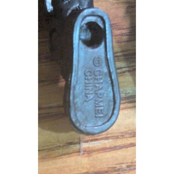 Chap Mei Tactical Action Figure Black Outfit Goggles 4"" Vintage - Picture 6 of 7